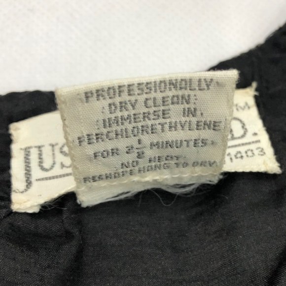 Vintage Justine Todd Beaded Scallop Edge Top Sz M - Picture 8 of 8